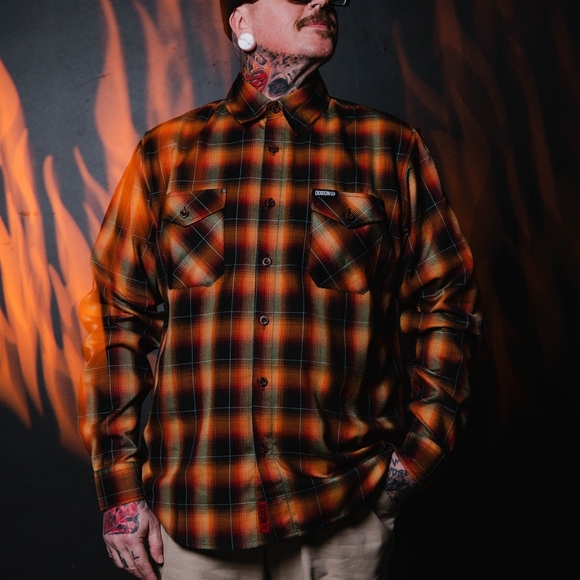 Dixxon Men's "Trivium Ascendancy" Flannel - Picture 3 of 4